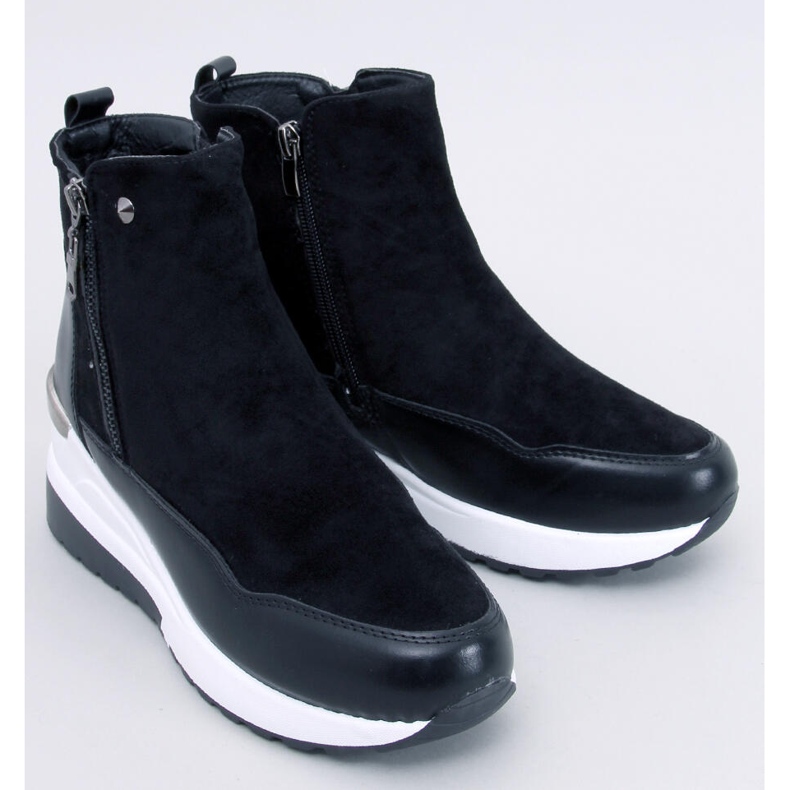 Jordans Botines cuña negros 1 Jordans Botines cuña negros 1