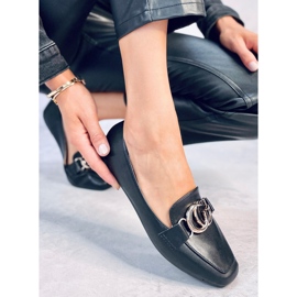 Mocasines mujer Elisa Negro 4