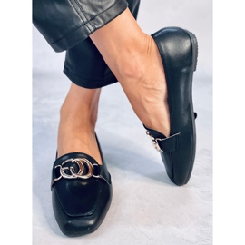 Mocasines mujer Elisa Negro 1
