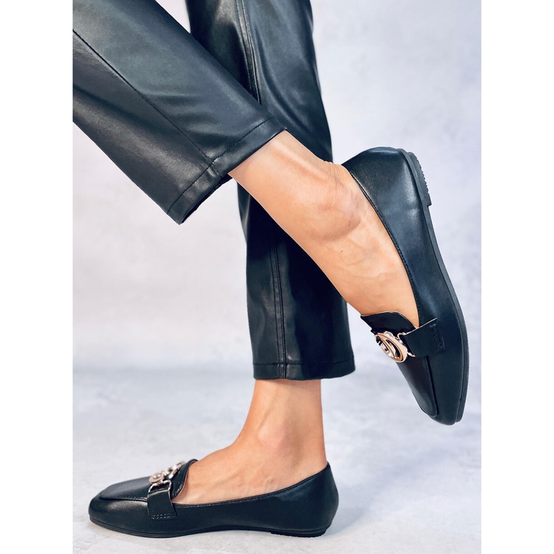 Mocasines mujer Elisa Negro 2