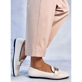 Mocasines mujer Elisa Nude beige 4