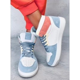 Deportivas Dorcas Blue tobilleras blanco 1