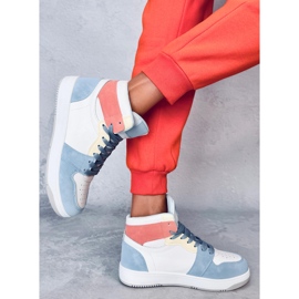 Deportivas Dorcas Blue tobilleras blanco 2