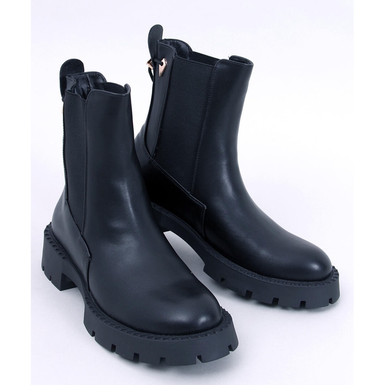 Botas Chelsea de mujer Fonoi Negro 1