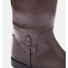 Marco Shoes Botas Anchas Marley marrón 4