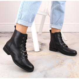 Botas aislantes de mujer negras S.Barski HY75-10 negro 4