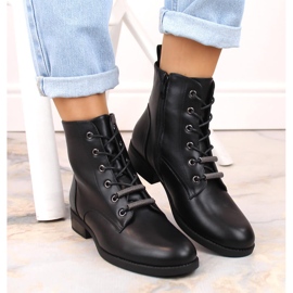 Botas aislantes de mujer negras S.Barski HY75-10 negro 5