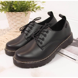 Zapatos oxford mujer negros Big Star II274107 3