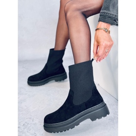 Botas Chelsea Joyner negras con parte superior flexible negro 4