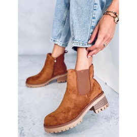 Botas Chelsea Bria Camel marrón 2