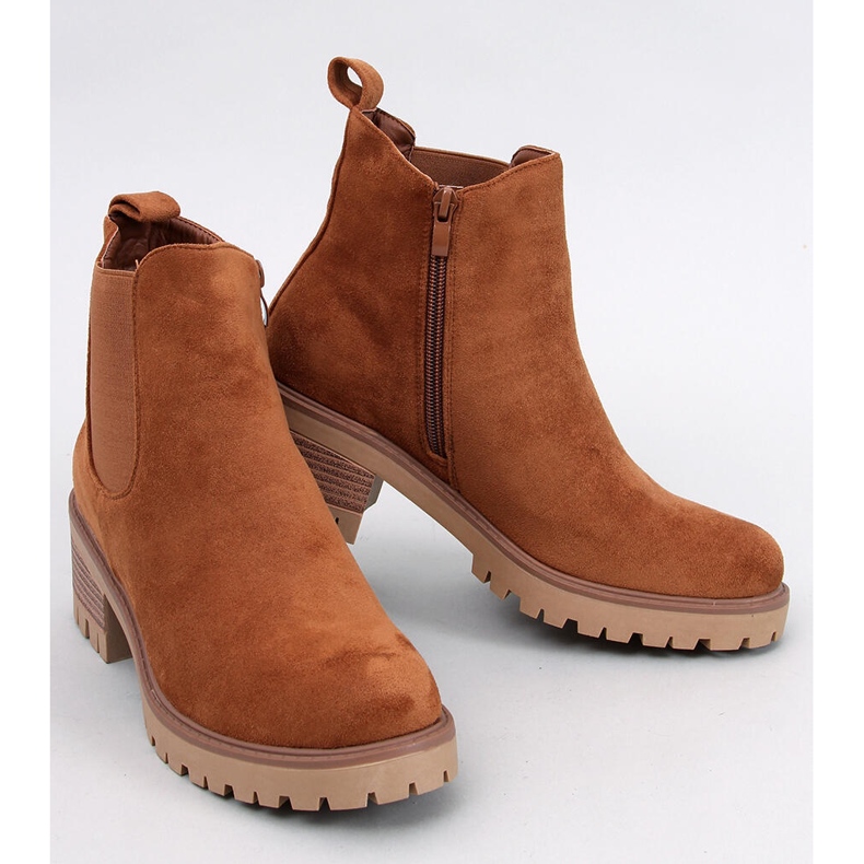 Botas Chelsea Bria Camel marrón 1