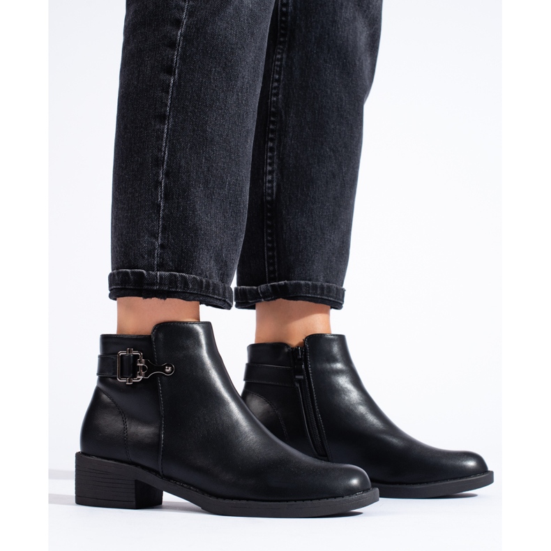 Botas clásicas de mujer Shelovet negras negro 1