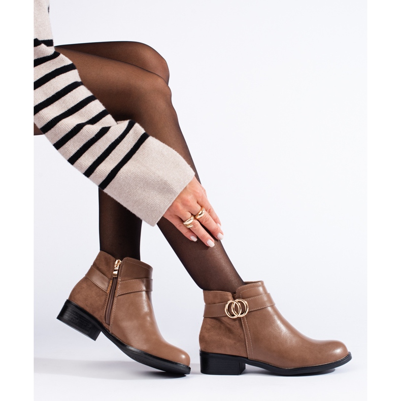 Botas mujer Shelovet beige 2