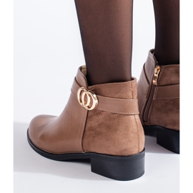 Botas mujer Shelovet beige 3