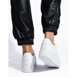 W. Potocki Zapatillas Shelovet blancas con plataforma blanco 2