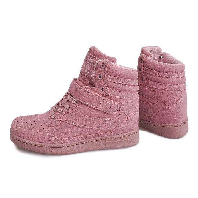 Zapatillas con cuña XW33268 Pink rosa 1