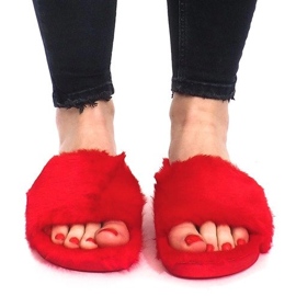 Pantuflas Piel 833 Rojo 1 Pantuflas Piel 833 Rojo 1