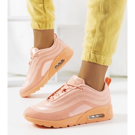 Zapatilla deportiva naranja V0270-1 1