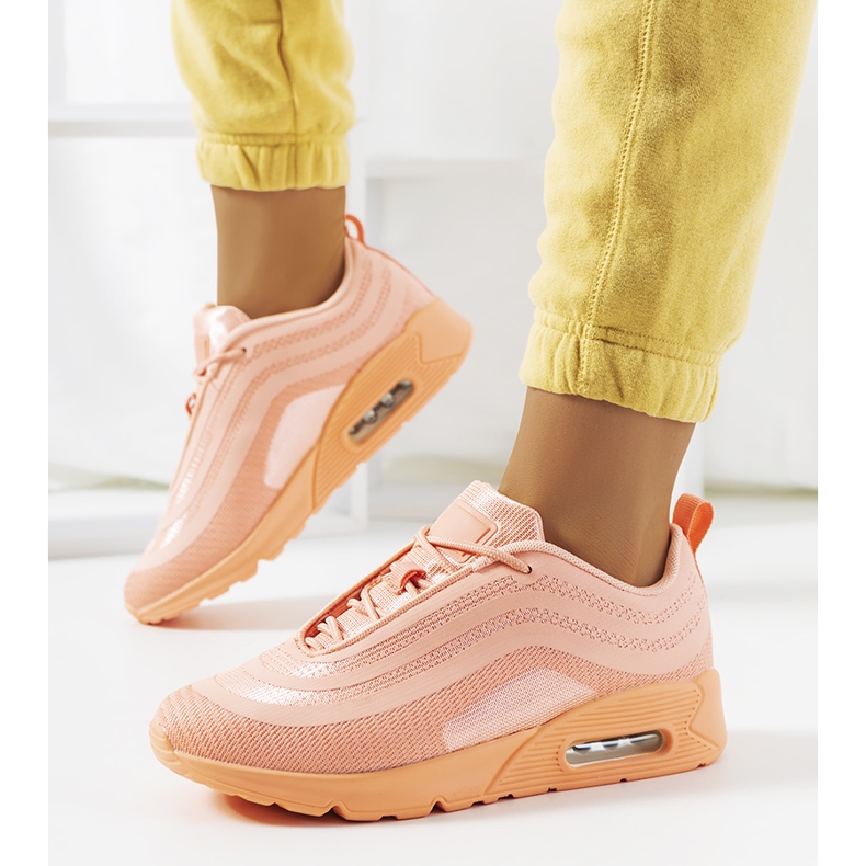 Zapatilla deportiva naranja V0270-1 1