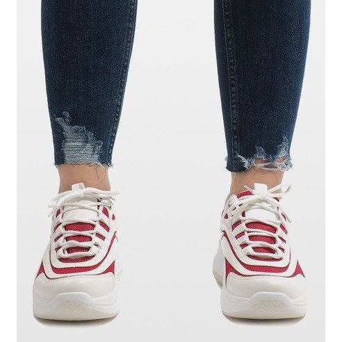 Zapatos deportivos blancos de moda BO-15 2 Zapatos deportivos blancos de moda BO-15 2