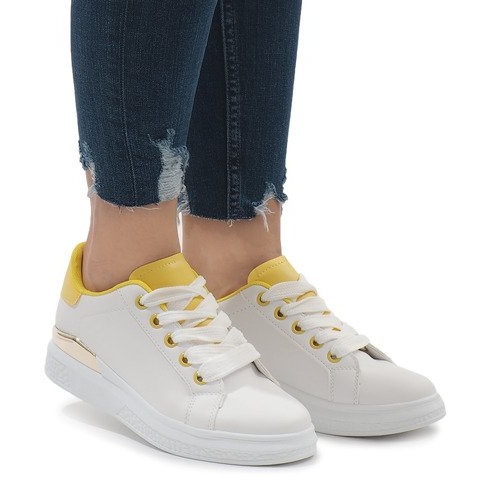 Zapatillas blancas en la plataforma 353 blanco 2 Zapatillas blancas en la plataforma 353 blanco 2