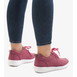 Zapatillas deportivas rosa A5126 rosado 3