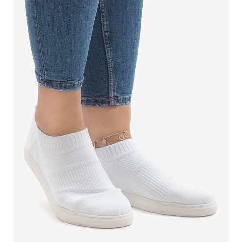 Zapatillas deportivas blancas BA77 blanco 1