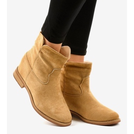 Botas vaqueras beige NC981 1 Botas vaqueras beige NC981 1