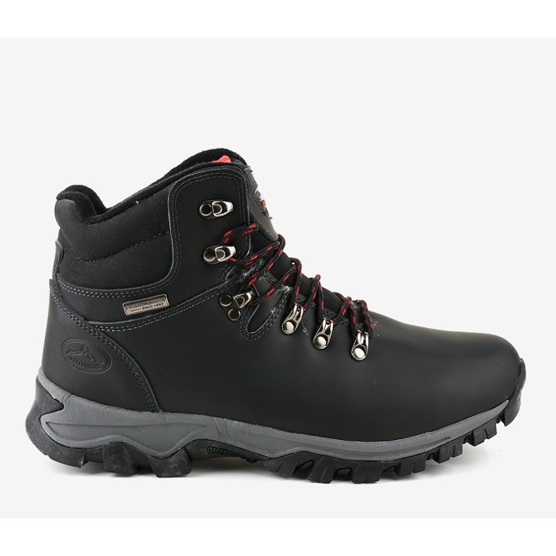 Botas de nieve negras con aislamiento de MXC-7587L negro 1 Botas de nieve negras con aislamiento de MXC-7587L negro 1