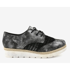 Zapato cuña negro S17 1