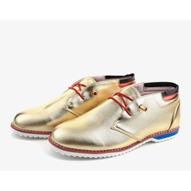 Zapatos de jazz dorados JFL651-3 2