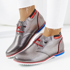 BM Zapatos de jazz plateados clásicos JFL654-2 plata 1 BM Zapatos de jazz plateados clásicos JFL654-2 plata 1