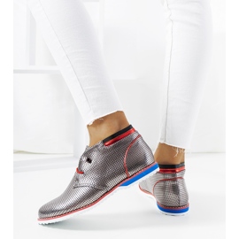 BM Zapatos de jazz plateados clásicos JFL654-2 plata 2 BM Zapatos de jazz plateados clásicos JFL654-2 plata 2