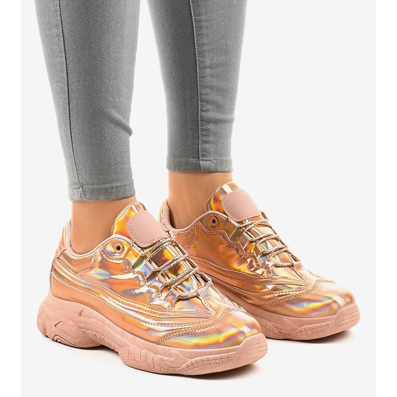 Zapatillas rosa Z-9781 1