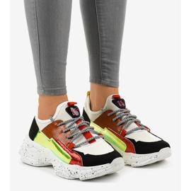 Zapatillas deportivas blancas con HL-03 blanco 1