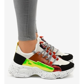 Zapatillas deportivas blancas con HL-03 blanco 2