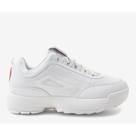 Calzado deportivo blanco de moda con corazón F29-5 1 Calzado deportivo blanco de moda con corazón F29-5 1