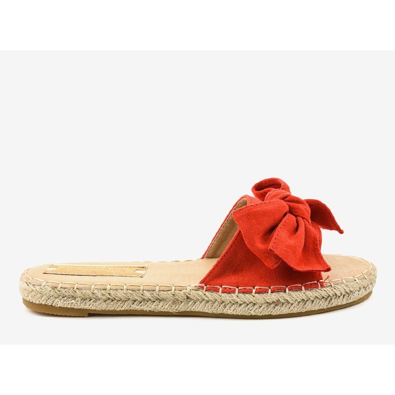 Chanclas rojas con lazo A648-ESP-1 rojo 1 Chanclas rojas con lazo A648-ESP-1 rojo 1