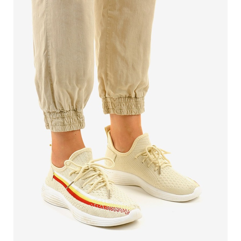 Zapatillas deportivas beige HB-48 1