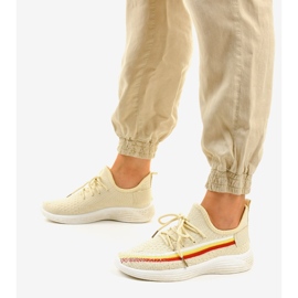 Zapatillas deportivas beige HB-48 2