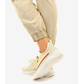 Zapatillas deportivas beige HB-48 3