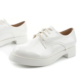 Zapatos de jazz blancos clásicos KSL11 4
