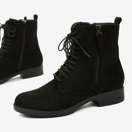 Botas de trabajo de ante negro A8315 / A 1