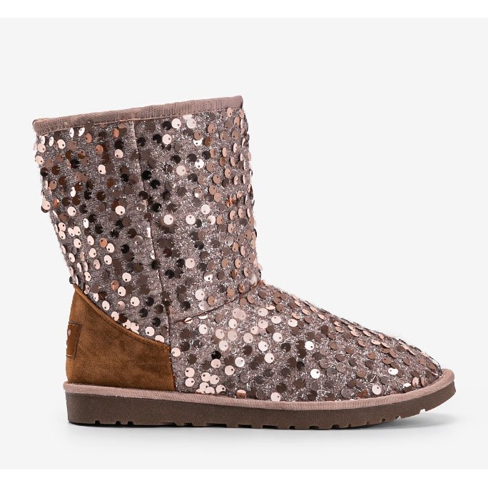 Bota aislante beige emu Stouteyes marrón 2