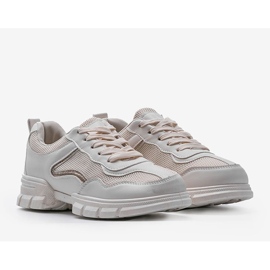 Deportivas beige 3157 3