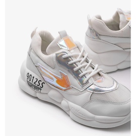 Zapatillas de mujer holo blanco BO-253 2