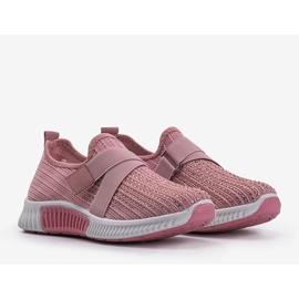 Zapatillas deportivas sin cordones Akira rosas 1