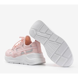Zapatillas Lativia rosa blanco 1