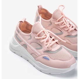 Zapatillas Lativia rosa blanco 2