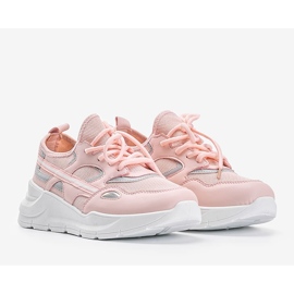 Zapatillas Lativia rosa blanco 3